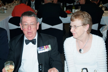 Ron Coy HQ CQMS and Margaret Lichtwark [Binning]