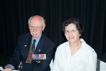 Company Sergeant Major Doug and Christine Mackintosh [Binning]