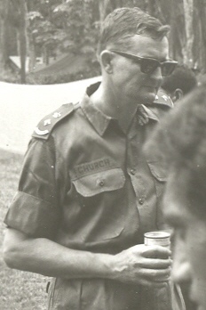 CO 2RAR 1970  Lt Col J Church RAR