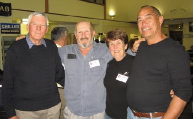 from left: Evan Torrance, Roy Reddy, Maureen & Ian Paipa [Torrance]