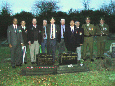 from left to right: Smiley Haua (V2), Doc Welsh (161 & W3), Richard Bennett (W3), John Patmore (V4), Aussie Young (V5), Andy Anderson (W3), Rapa Whiu (V5), Max Hunter (161), Major Grant Day, 2 Cants and WO1 Kevin Collins, 2 Cants